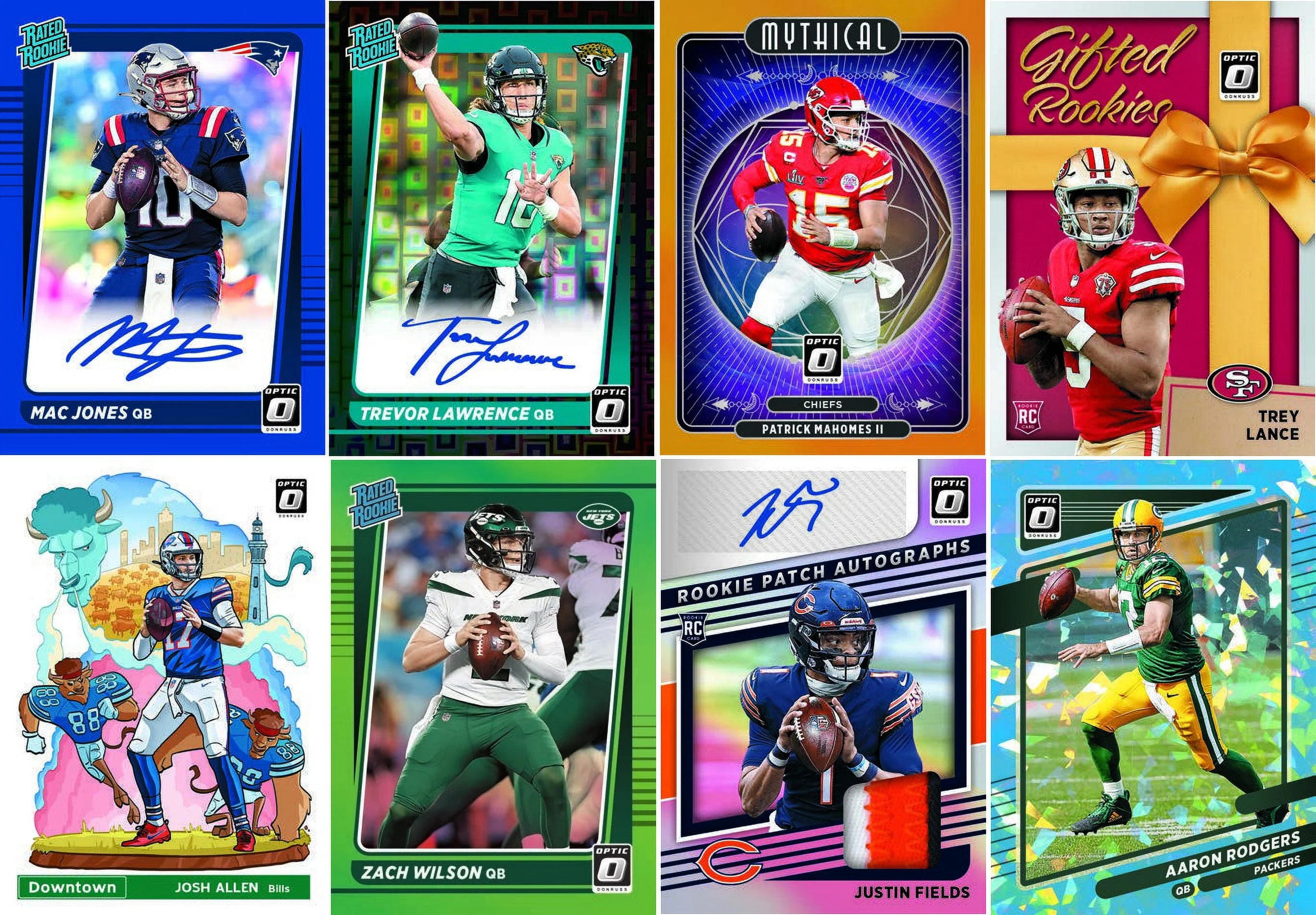 2021 Panini Donruss Optic Football Blaster Box T28759