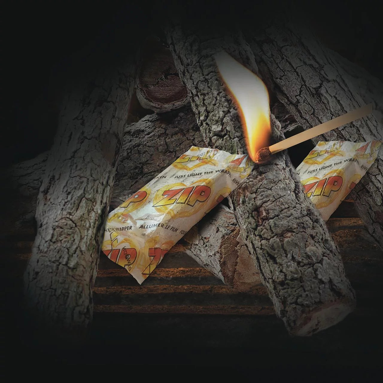 Zip Firestarters 12 Pack for Wood or Charcoal U543148