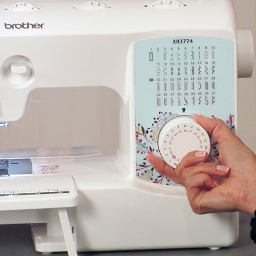 Brother XR3774 Sewing and Quilting Machine with Wide Table M883