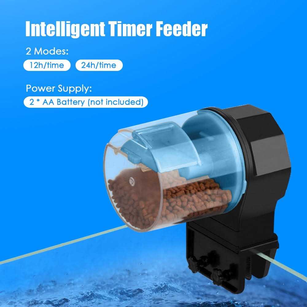 Aquarium Automatic Fish Feeder with Timer for Fish Tank R89159