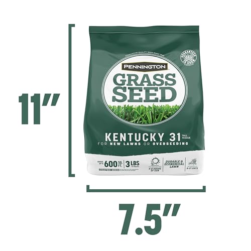 Pennington Kentucky 31 Tall Fescue Penkoted Grass Seed 40 lbs V4063