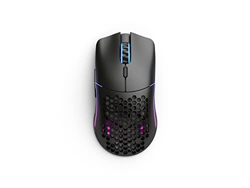 Glorious Gaming Model D 2 Wireless Ergonomic Mouse, 66g, White V612