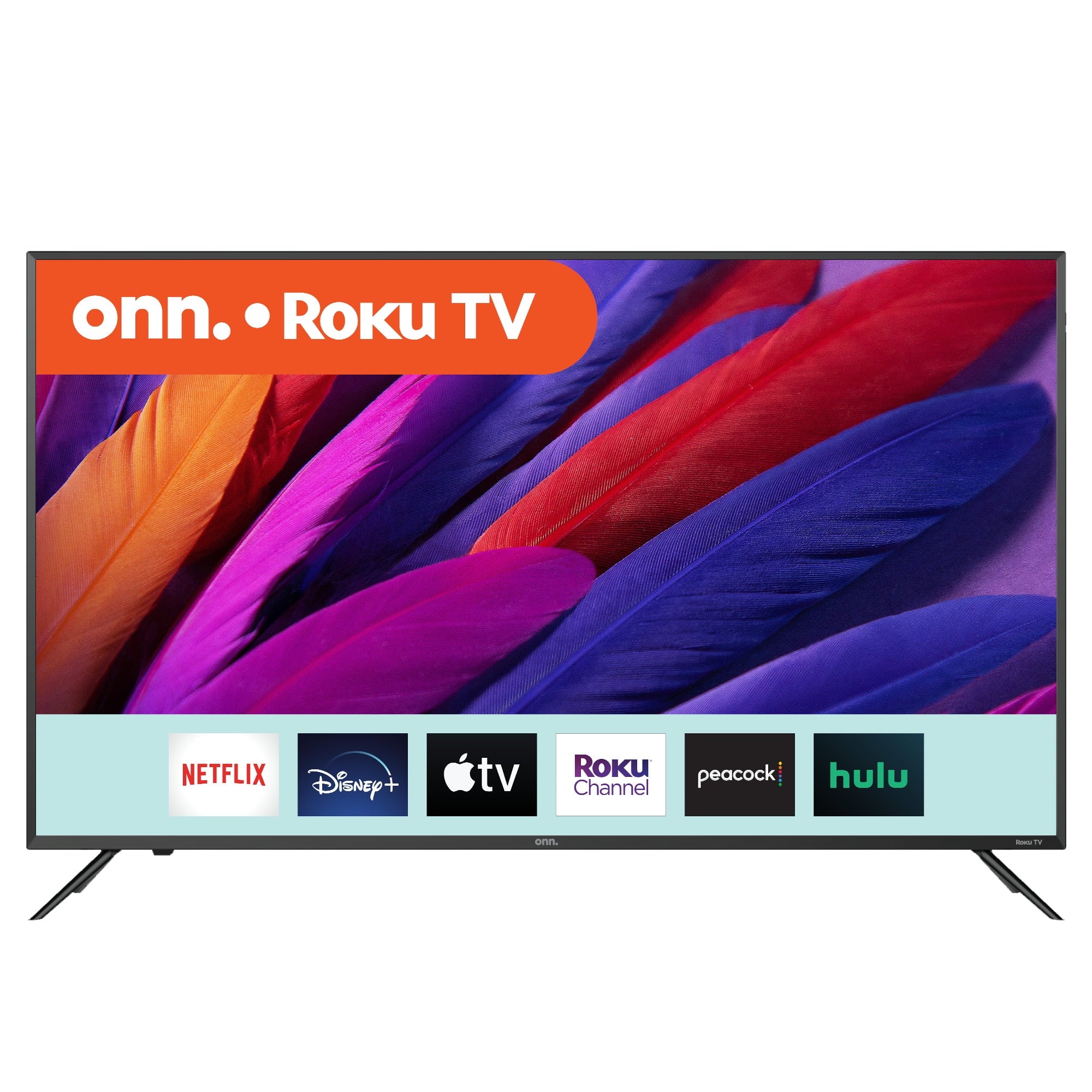 onn. 50" Class 4K UHD Roku Smart TV HDR M266