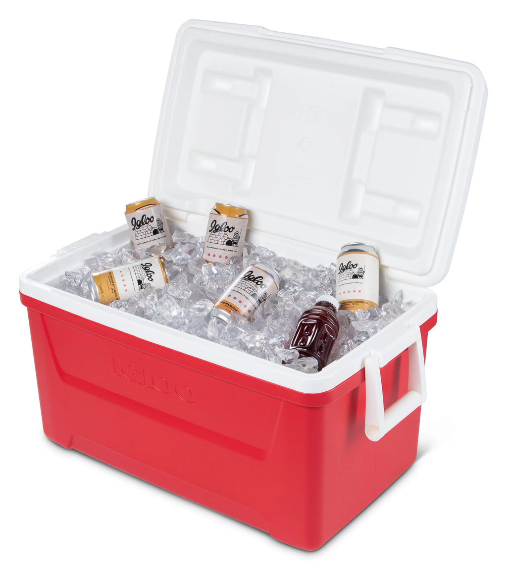 Igloo 48 QT Laguna Ice Chest Cooler Red P3169
