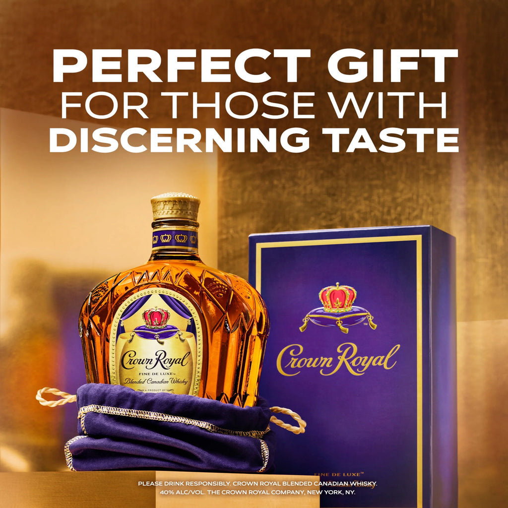 Crown Royal Fine De Luxe Blended Canadian Whisky, 375 mL, 40% ABV N65227