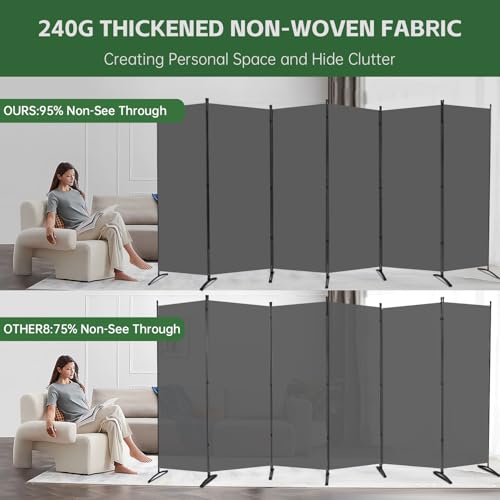 Room Divider Folding Privacy Screens, 3 Panel Portable Partition Q514484
