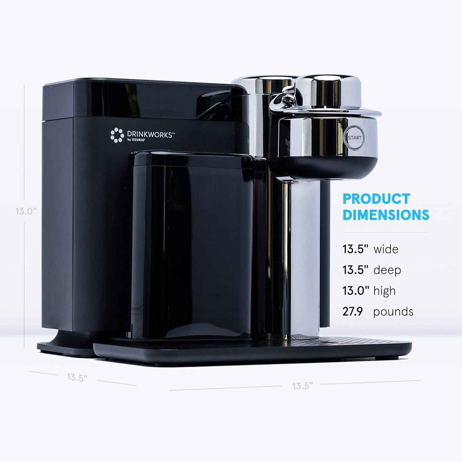 Drinkworks Home Bar Pro by Keurig, Single-Serve Cocktail Maker T509341