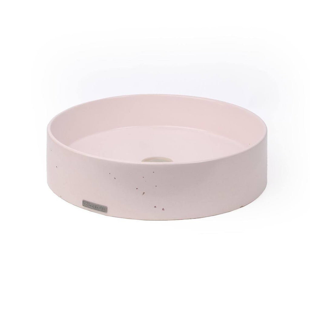 Concretti Designs Handmade Miami Concrete Vessel Sink - Yellow H6285