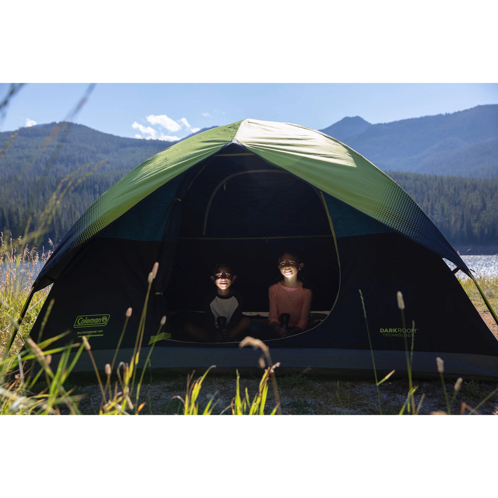 Coleman Sundome Dark Room 6-Person Dome Camping Tent B1157