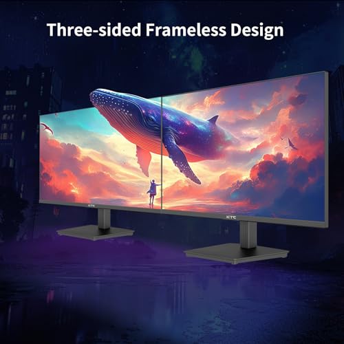 32 Inch 4K Smart Monitor with Google TV, Dolby Audio, HDR, KVM, USB-C 65W PD C7046