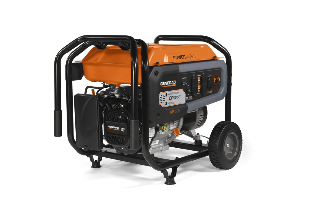 Generac GP6500 6500 Watt Portable Generator with Cord L7764