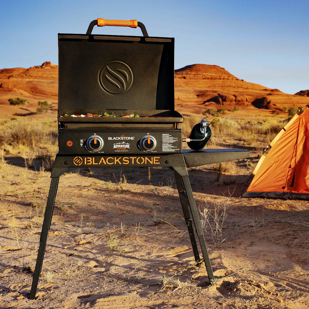 Blackstone Adventure Ready 22 Propane Griddle with Stand and Adapter Hose T46476