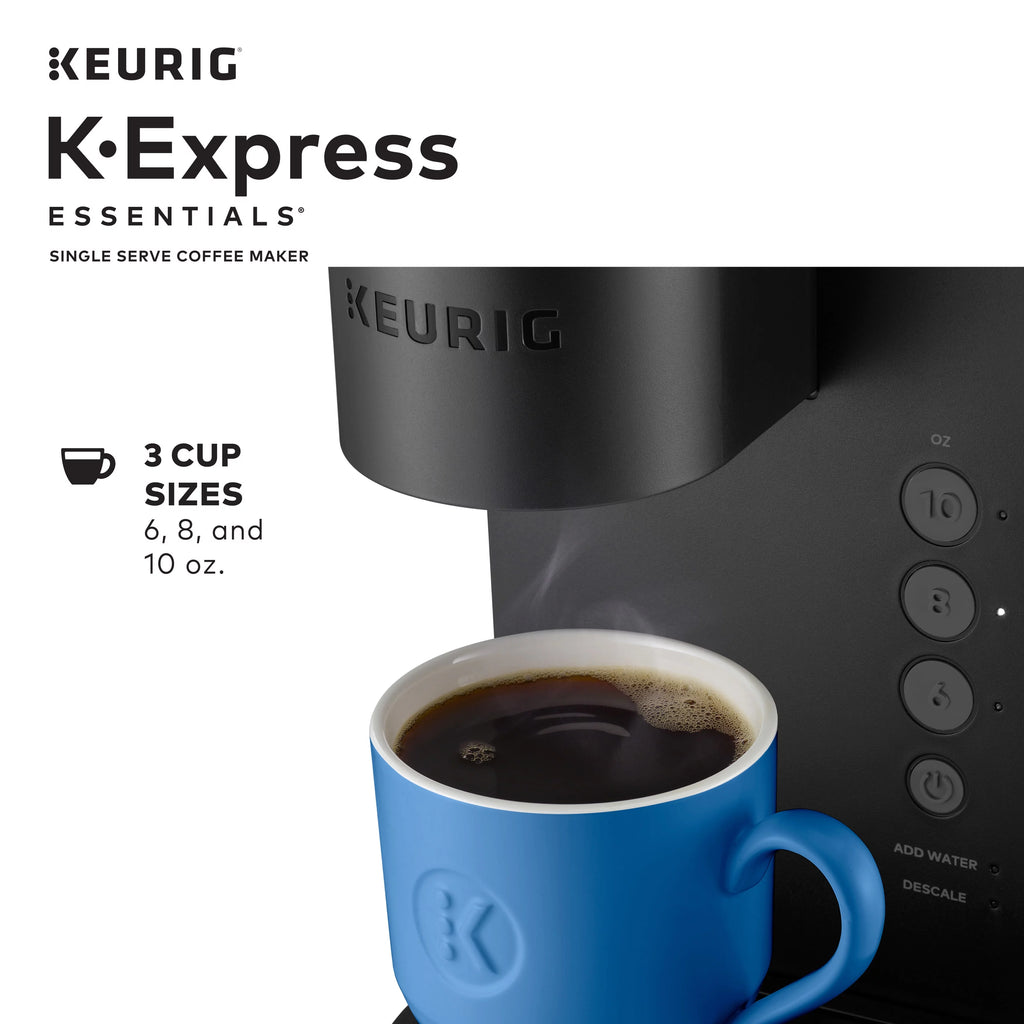 Keurig K-Express Essentials Black Single Serve K-Cup Coffee Maker T91964