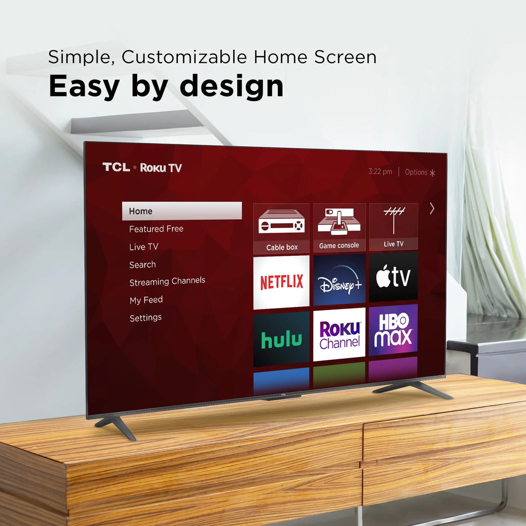 TCL 55" Class 4-Series 4K UHD HDR Smart Roku TV H9212