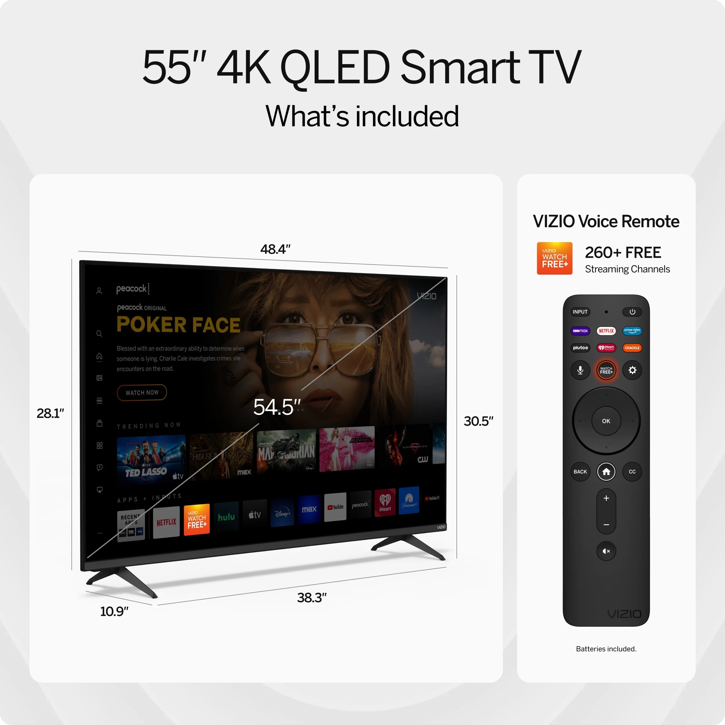 VIZIO 43" MQ6 Series 4K QLED Smart TV M43Q6M-K04 X97168