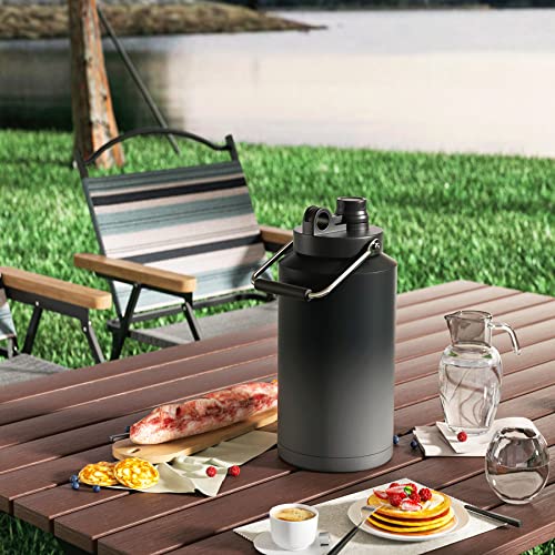 Kerilyn Insulated Gallon Jug 128oz Stainless Steel Double Vacuum Water Bottle M8713