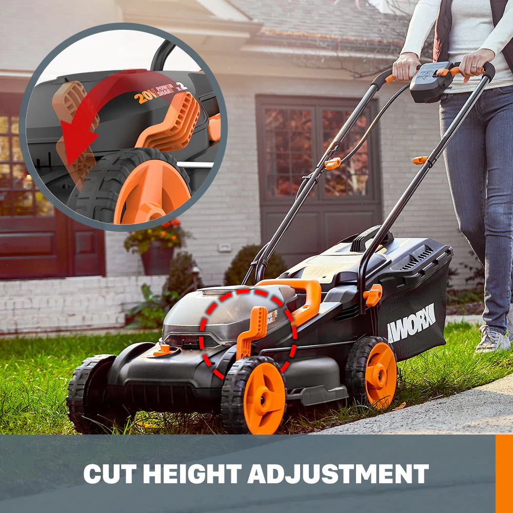 Worx WG779 40V Power Share 14" Cordless Lawn Mower C783