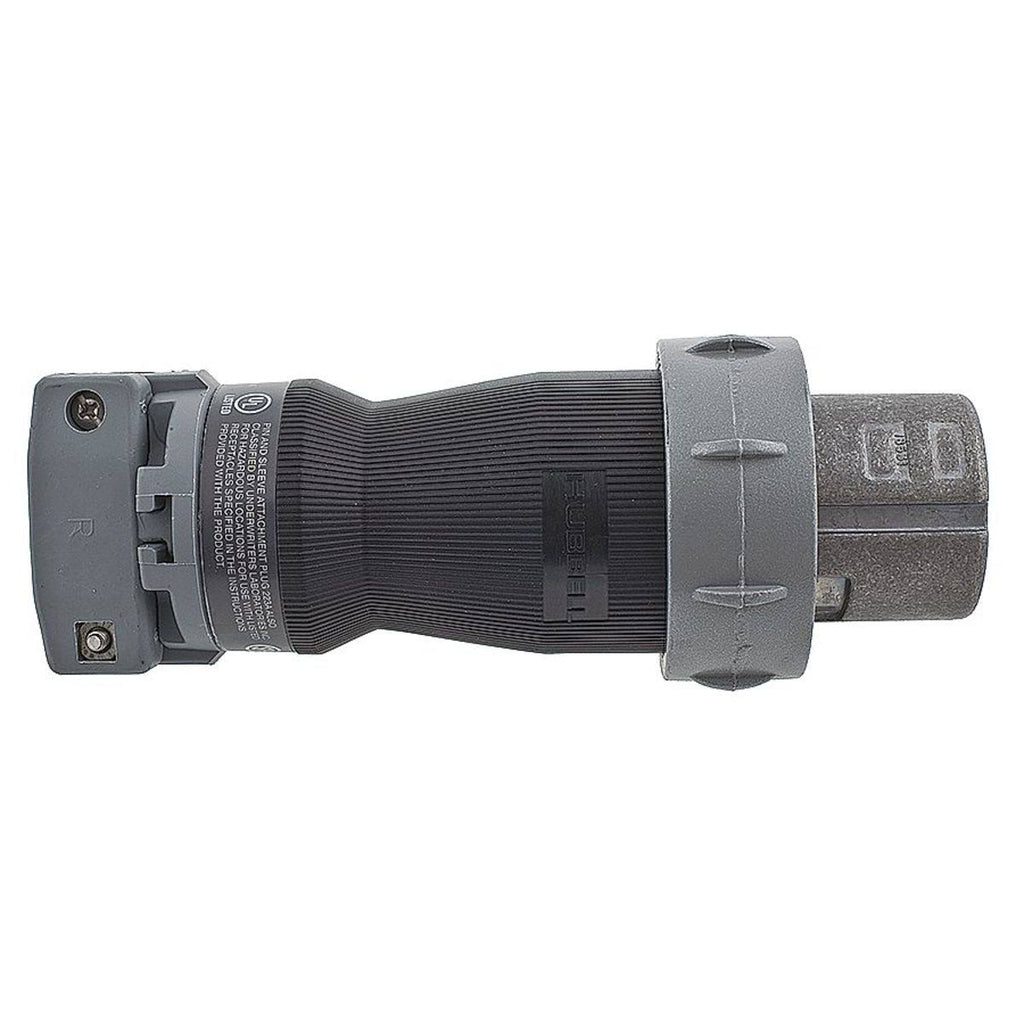 Hubbell WIRING Device-Kellems HBL5100PS1W Pin and Sleeve Plug,4P,5W,10