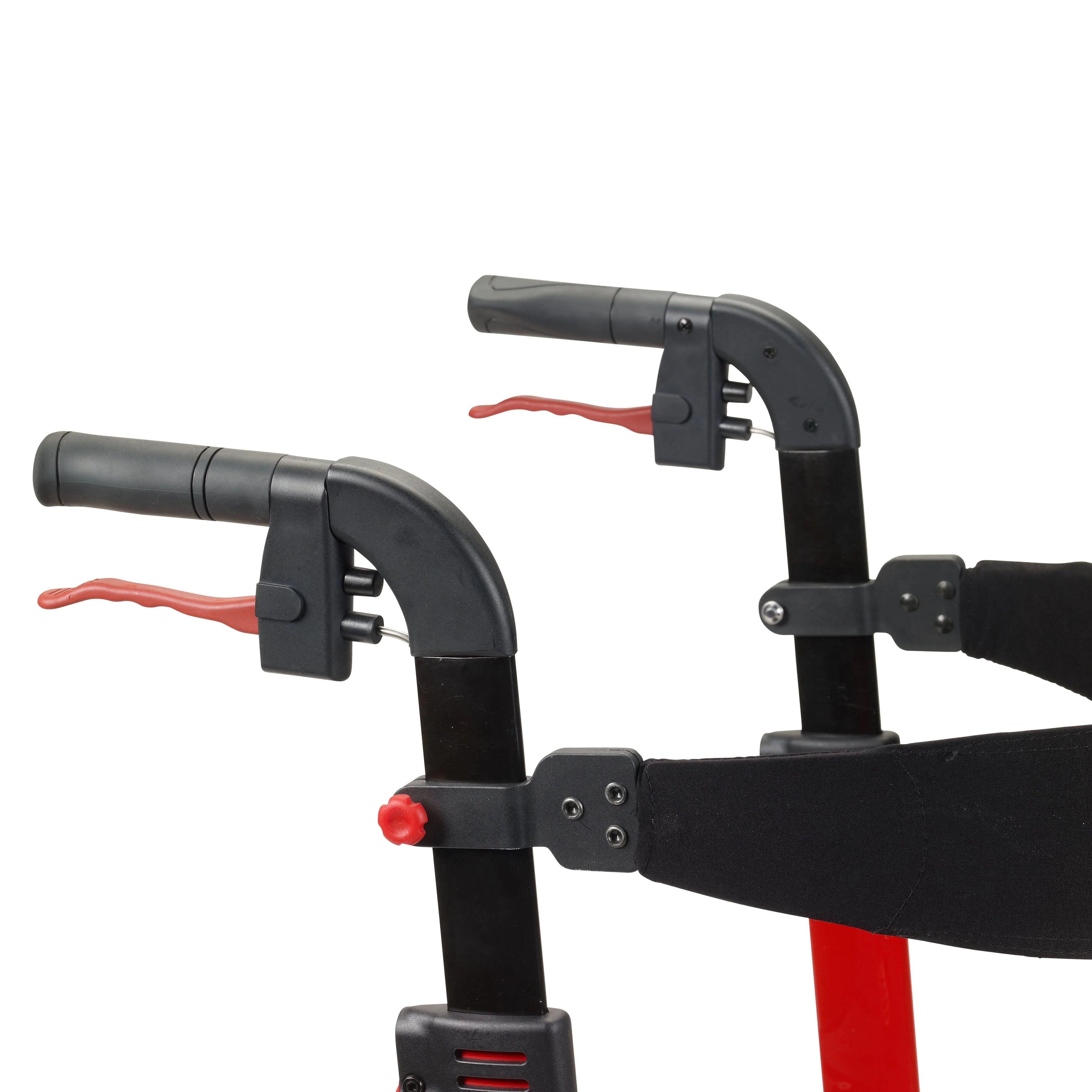 Drive Medical Nitro Euro Style Rollator Walker, Red F360