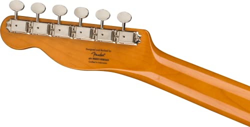 Squier Classic Vibe 70s Thinline Telecaster Electric Guitar Natural Maple Fingerboard W3907