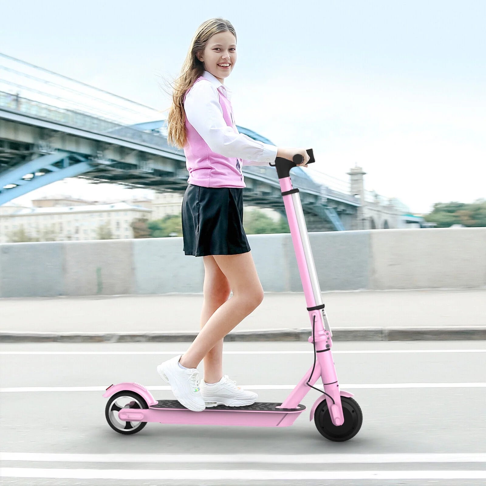 Hiboy S2 Lite Electric Scooter for Adults, 13 MPH, 10.6 Miles, Folding Commuter Scooter, Black (Refurbished) V721853
