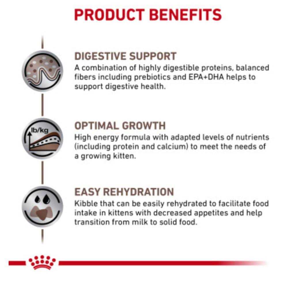 Royal Canin Veterinary Diet Feline Gastrointestinal Kitten Dry Cat Food X7614
