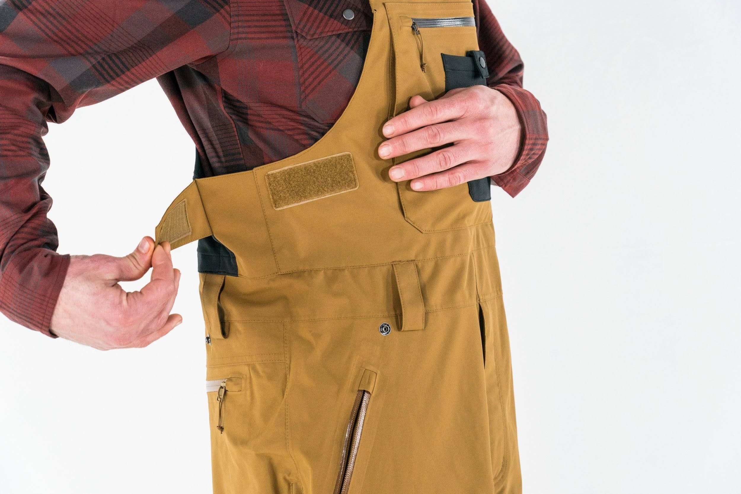 Flylow Baker Bib Men's Rye X9278