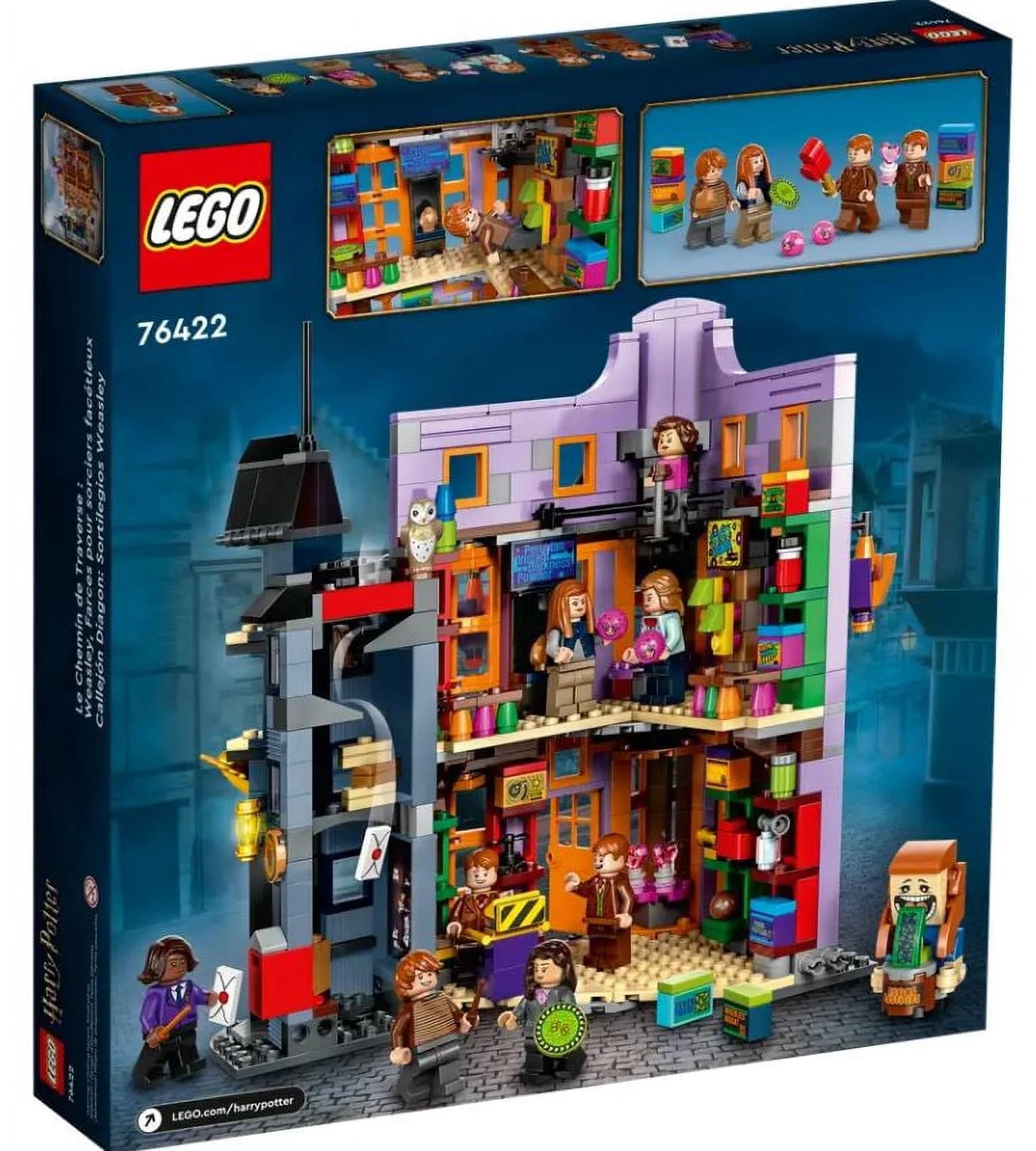 LEGO Harry Potter Diagon Alley Weasleys' Wizard Wheezes 834pcs X721