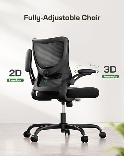Marsail Ergonomic Office Chair with 3D Lumbar Support & Headrest T824