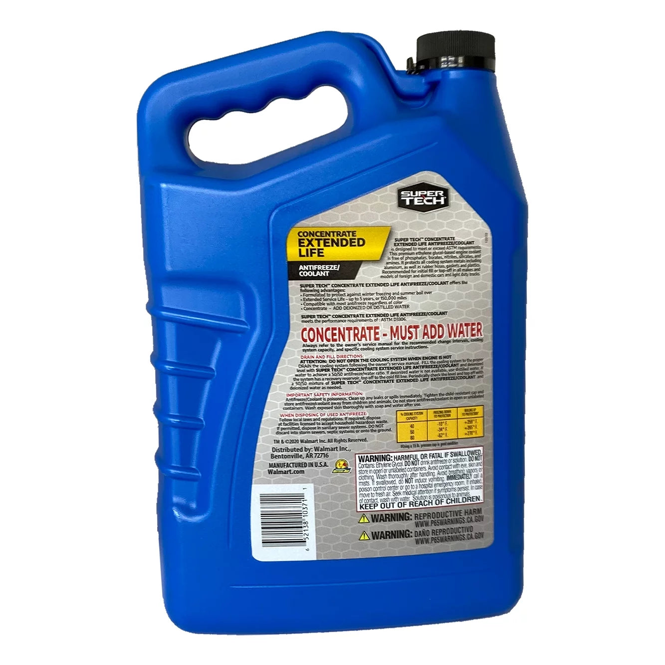 Super Tech Extended Life Concentrate Antifreeze/Coolant 1 Gal R785
