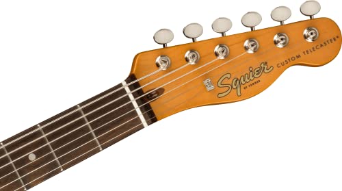 Squier Classic Vibe 70s Thinline Telecaster Electric Guitar Natural Maple Fingerboard W3907