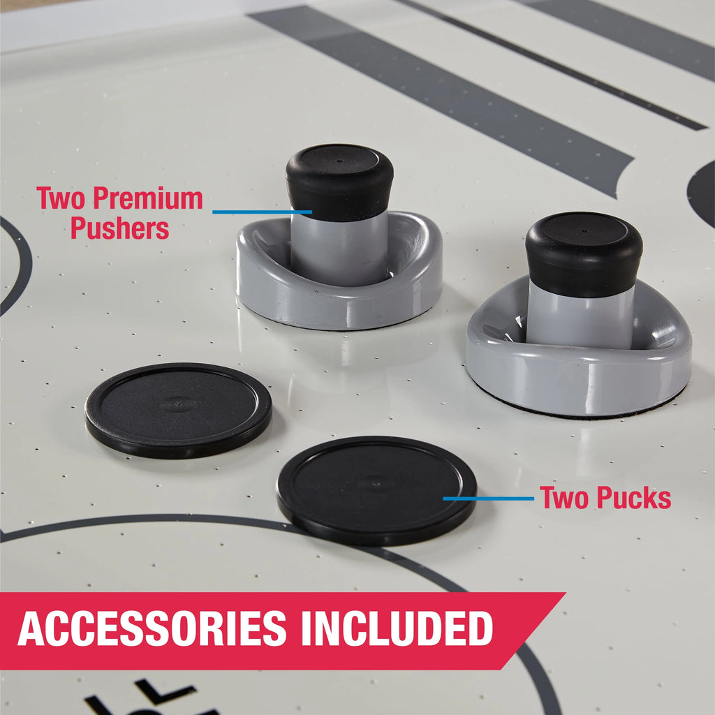 MD Sports 7ft Hinsdale Air Hockey Table with Pusher and Puck V85860