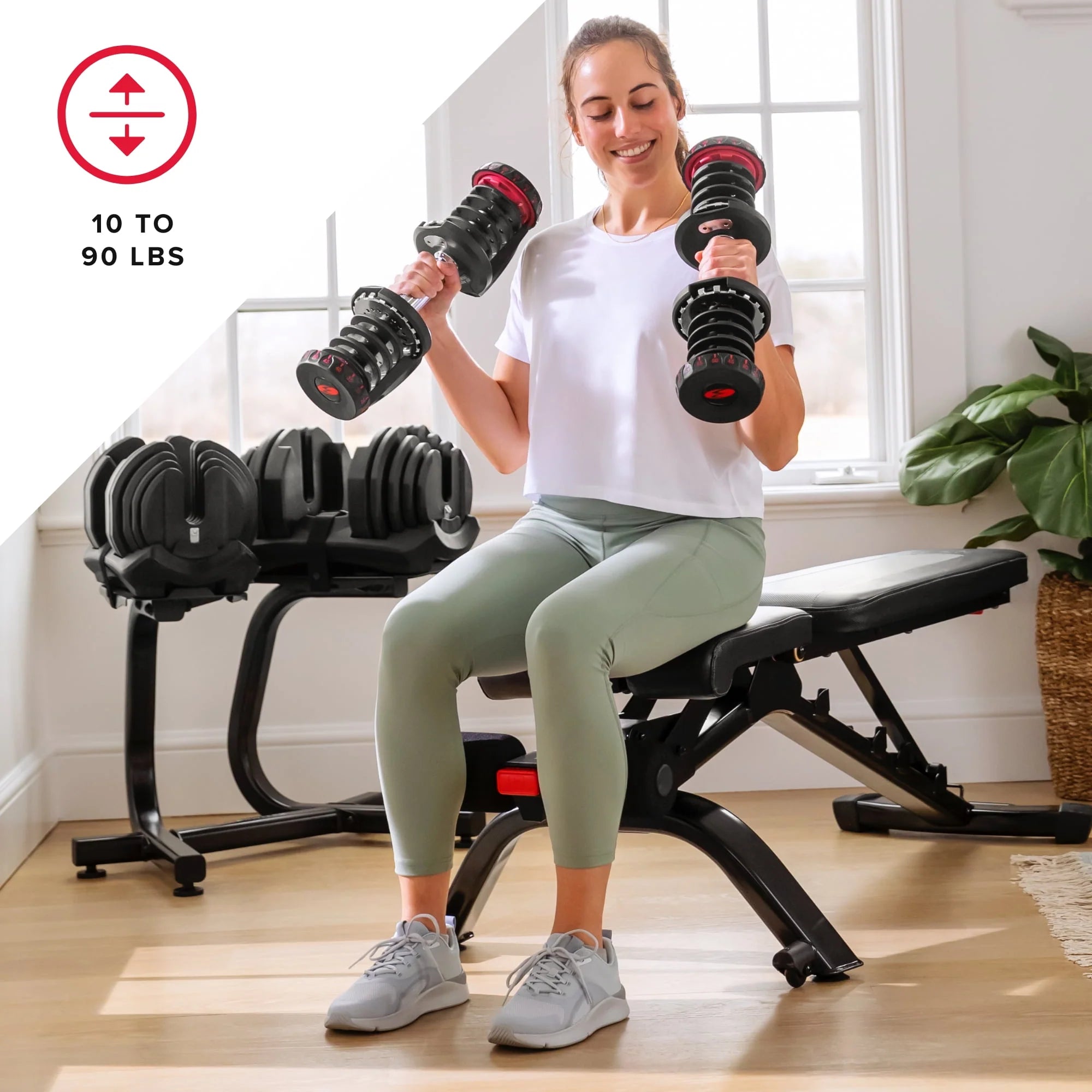 Bowflex SelectTech 1090 Adjustable Dumbbell (Single) B1944