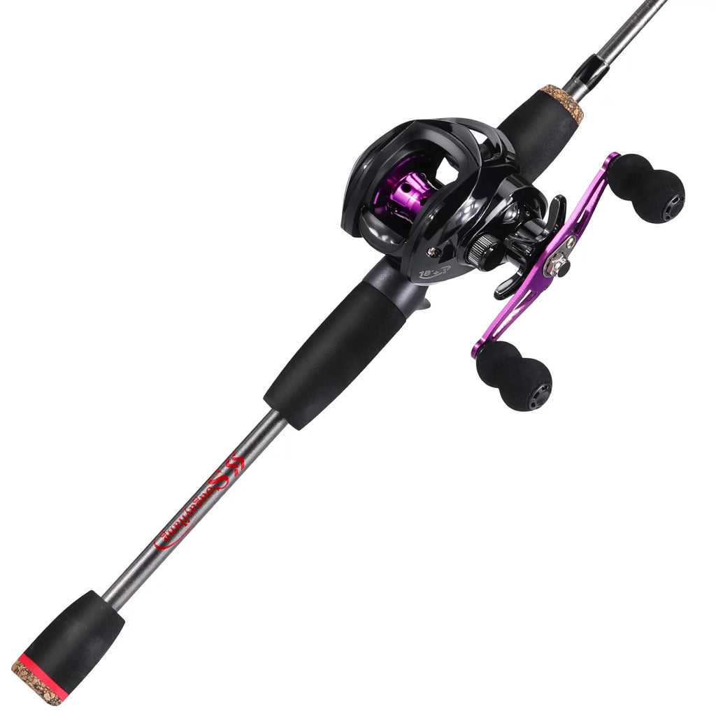 Sougayilang Casting Fishing Rod and Reel Combo W614415