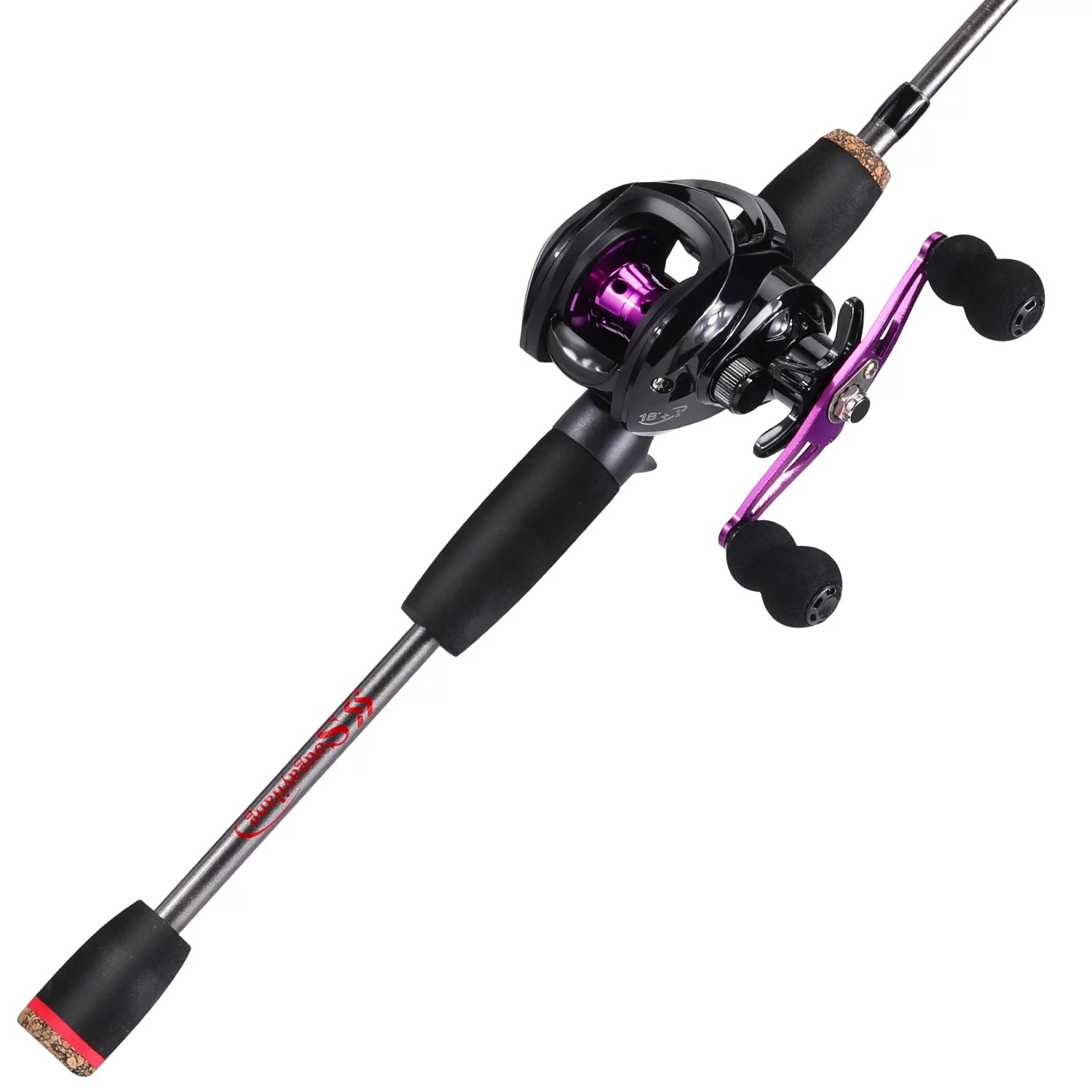 Sougayilang Casting Fishing Rod and Reel Combo W614415