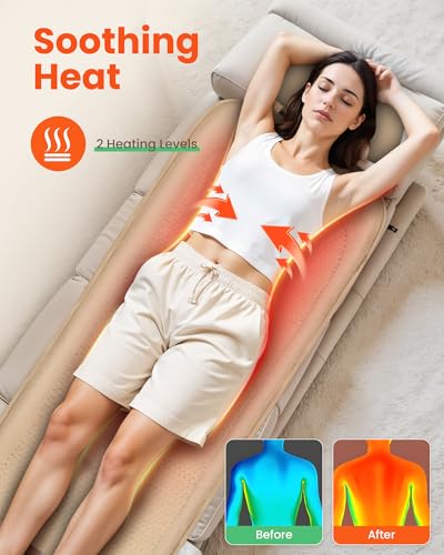 Vibration Back Massager with Heat for Chair E924824