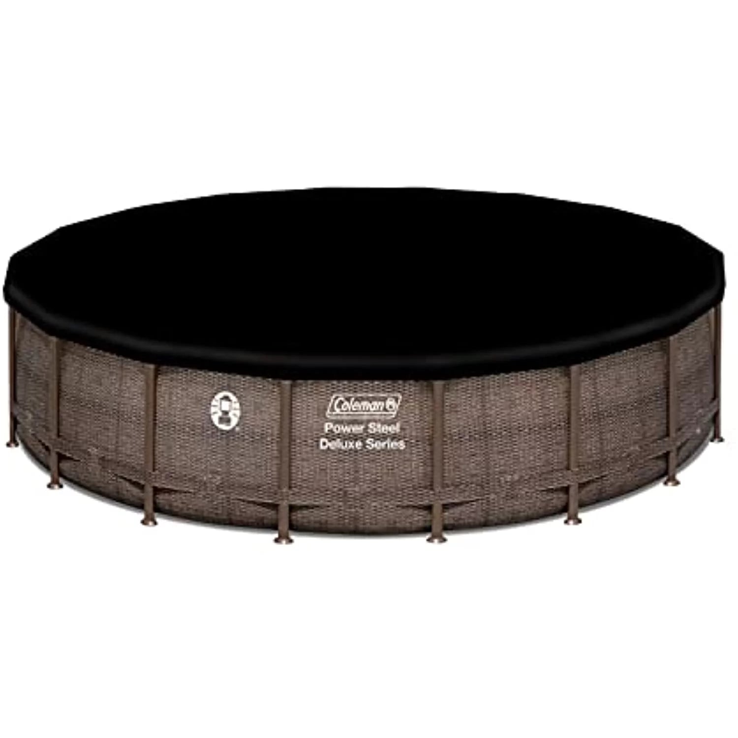Coleman Power Steel 18' x 48" Round Metal Frame Above Ground Pool Set Z746573
