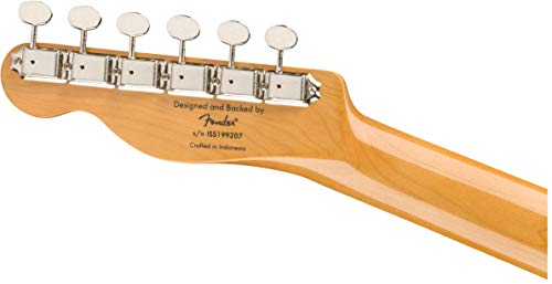 Squier Classic Vibe 70s Thinline Telecaster Electric Guitar Natural Maple Fingerboard W3907