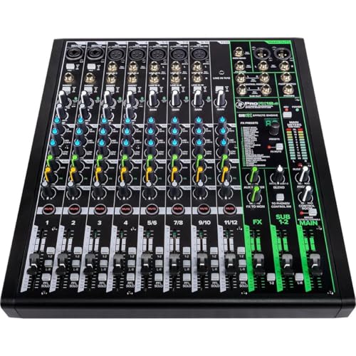 Mackie ProFX10 Go 10-channel Battery-powered Mixer with USB and Effects V810787