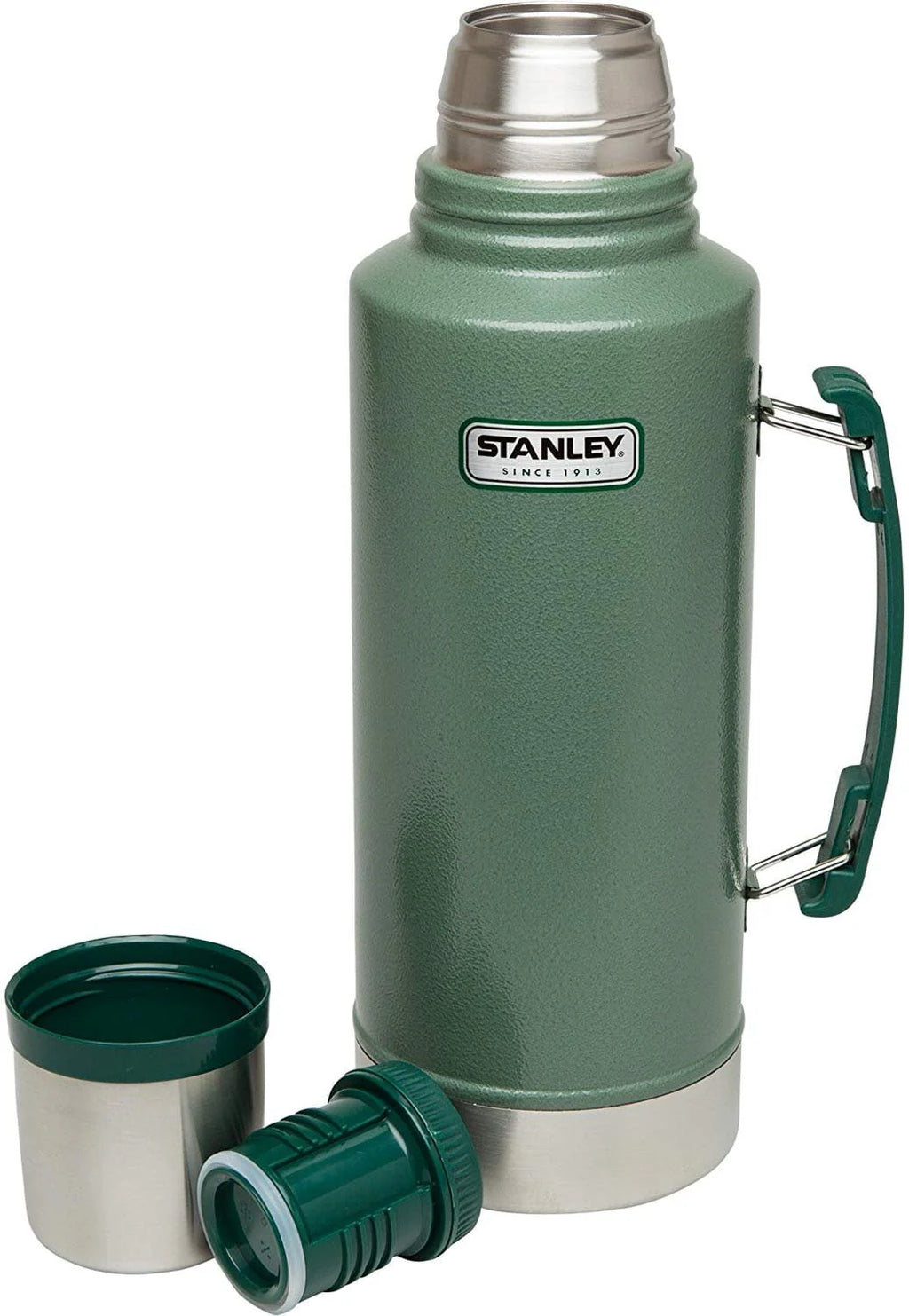Stanley Classic Vacuum Bottle 2QT Hammertone Green Z97116