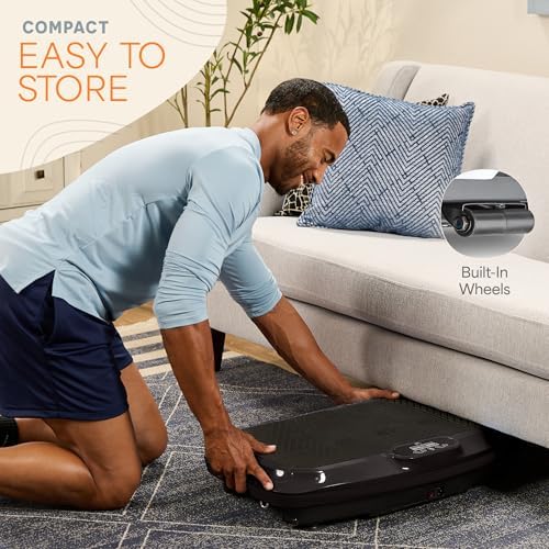 Lifepro Vibration Plate Exercise Machine with Magnetic Acupoints for Full Body Fitness A59153