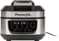 PowerXL Grill Air Fryer Combo 12-in-1 Indoor Grill, Air Fryer, Slow Cooker, Roast, Bake, 1550-Watts, Stainless Steel Finish