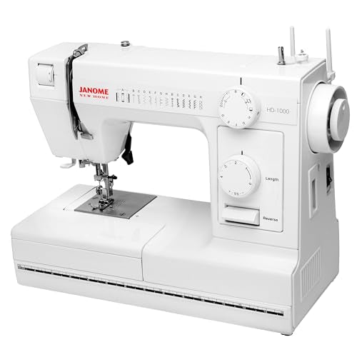 Janome HD1000 Heavy-Duty Sewing Machine with 14 Stitches T975
