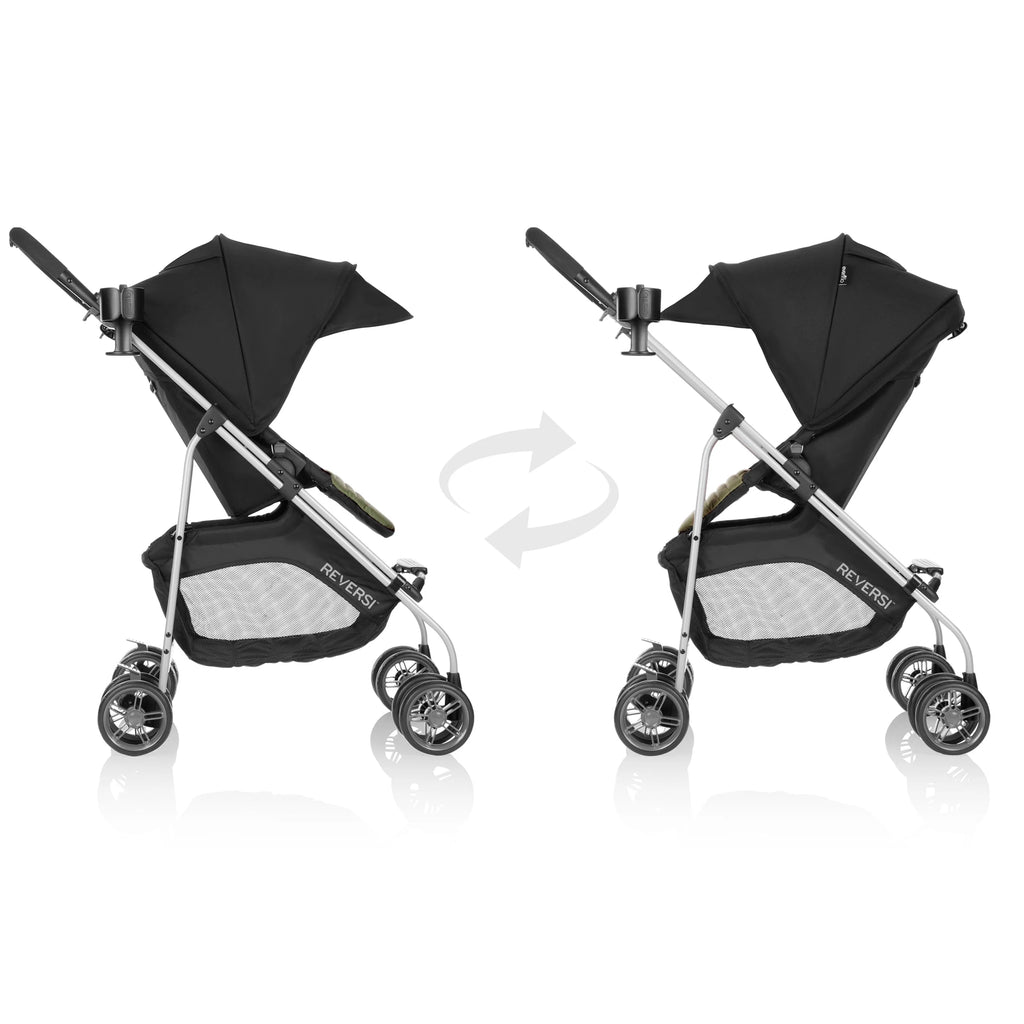 Evenflo Reversi Lightweight Reversible Stroller, Altair Black F135961