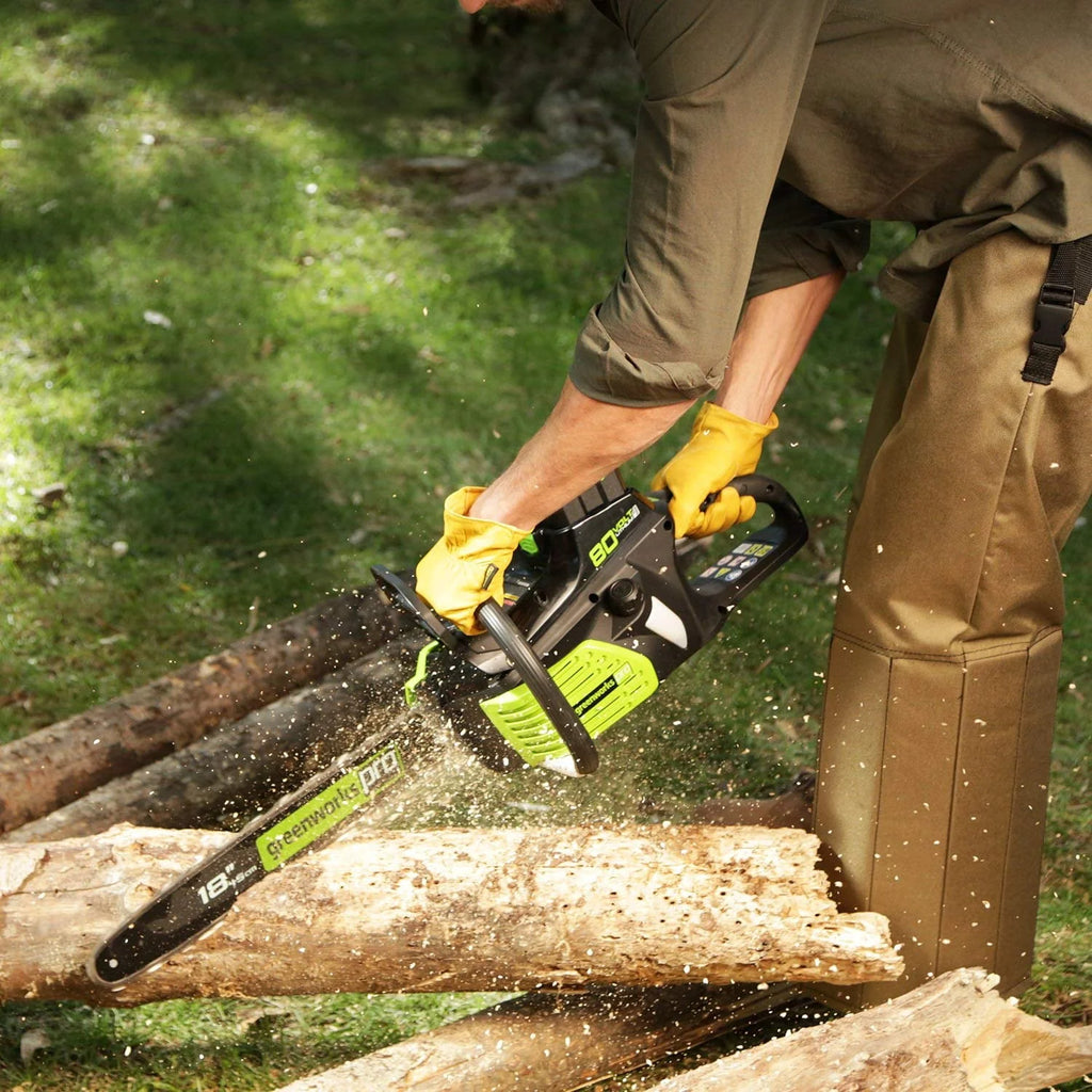 Greenworks Pro 80V Cordless Chainsaw with Battery and Charger L519708