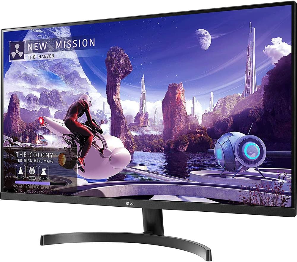 LG 27QN600-B 27 inch QHD IPS Monitor with AMD FreeSync, HDR10 2 Pack U318