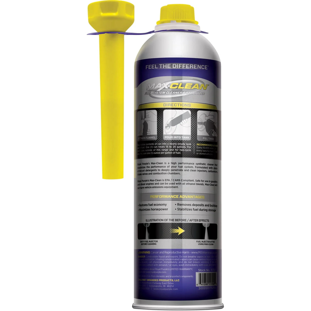 Royal Purple Max-Clean 11722 Fuel System Cleaner, 20 oz V521678