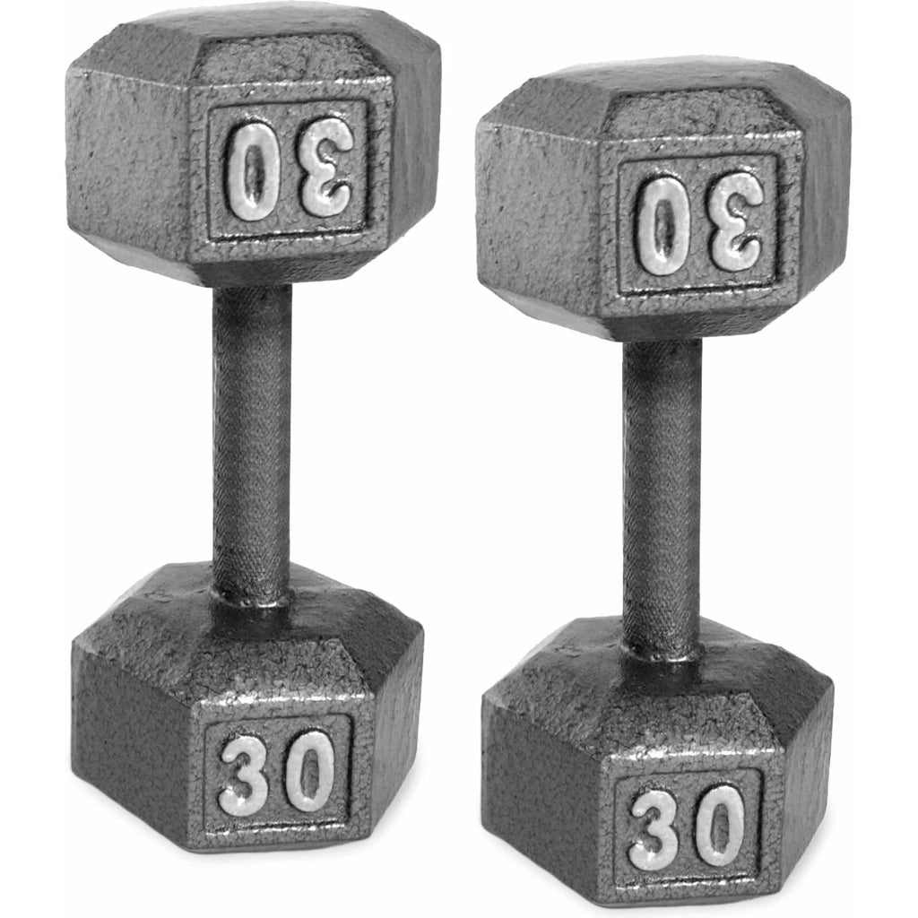 CAP Barbell Cast Iron Dumbbell 25 Lb Pair H734