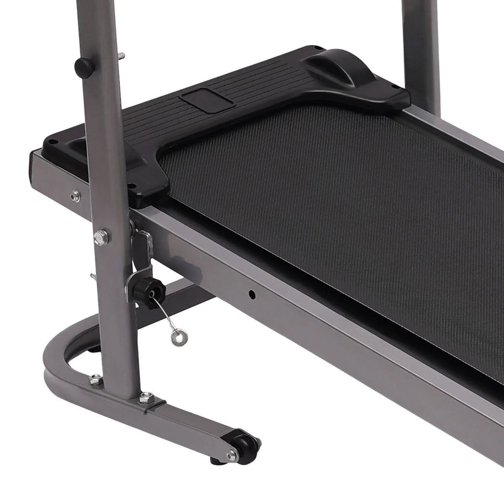 MIDUO Home Folding Treadmill with Incline Pink Y55541
