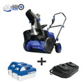 Snow Joe 48V 15 Cordless Snow Blower, Brushless 750W Motor, 2 x 4.0-Ah Batteries & Charger